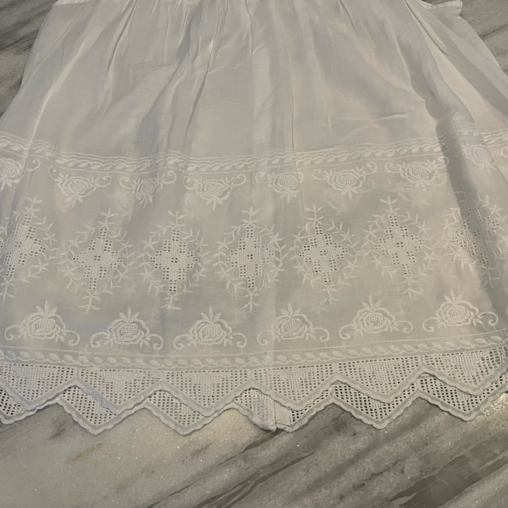 J. McLaughlin Off-White Lace Sleeveless Blouse - Picture 5 of 11